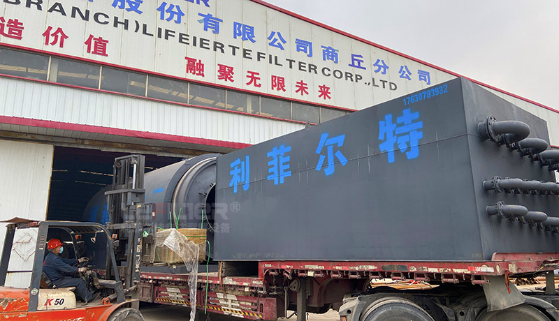廢輪胎煉油設備配套設備裝車 廢輪胎煉油設備配套設備裝車